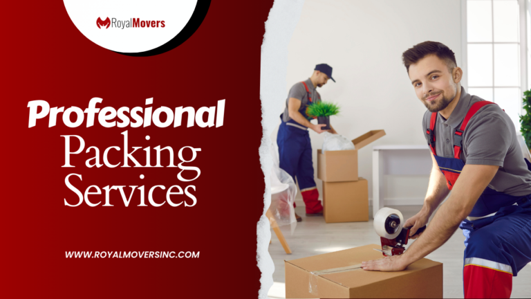 Professional Packing Services from Royal Movers