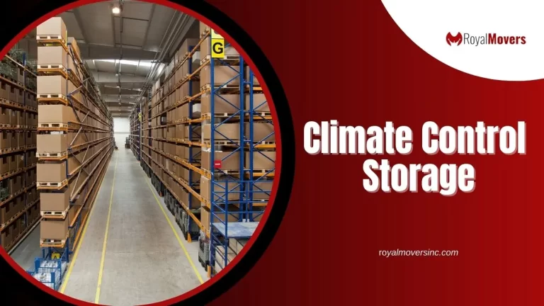 Climate Control Storage – Royal Movers